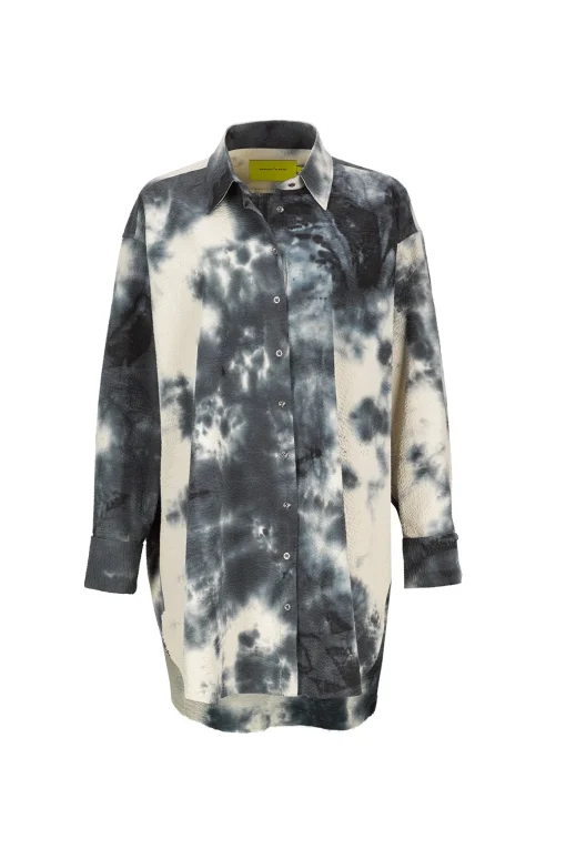 TIE DYE BLACK XXL SHIRT