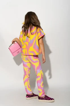 WAVY PRINT LEGGINGS