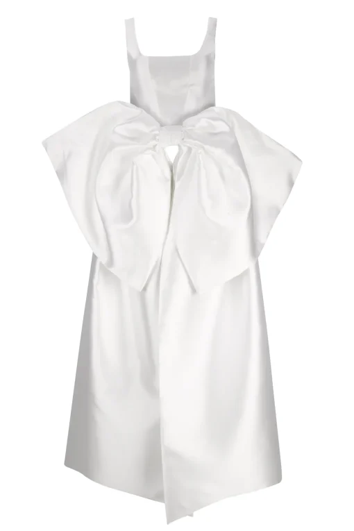 WHITE FRONT BOW TOP