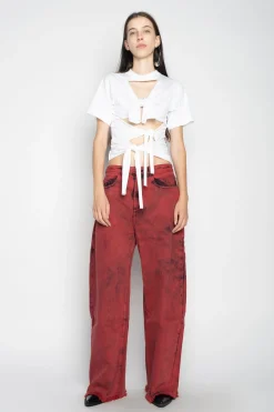WHITE KNOT T-SHIRT