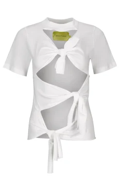 WHITE KNOT T-SHIRT