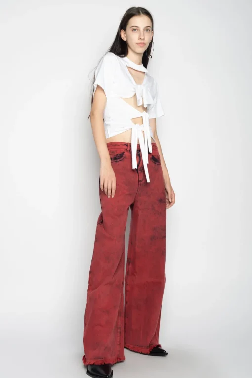 WHITE KNOT T-SHIRT