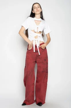 WHITE KNOT T-SHIRT
