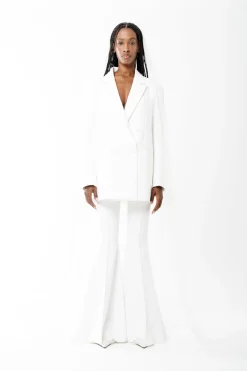 WHITE OVERSIZED BLAZER