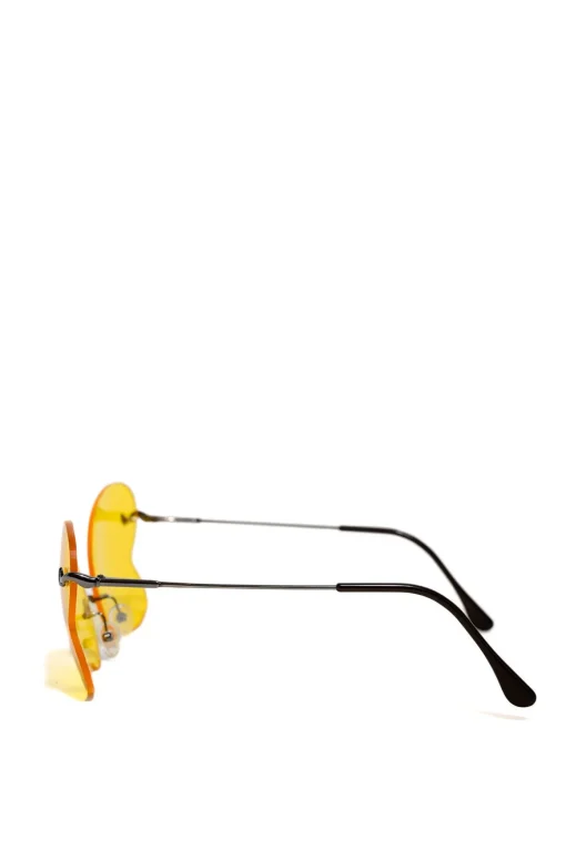 YELLOW BUTTERFLY SUNGLASSES