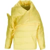 YELLOW M'A PUFFER JACKET