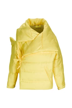 YELLOW M'A PUFFER JACKET