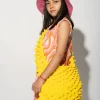 YELLOW SPIKE BAG