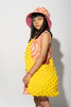 YELLOW SPIKE BAG