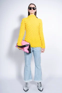 YELLOW SPIKE TOP